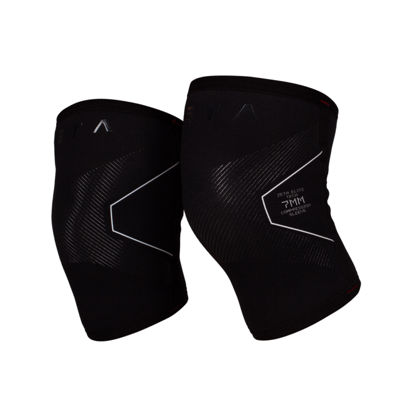 Elite 7mm Knee Sleeves Triple Black