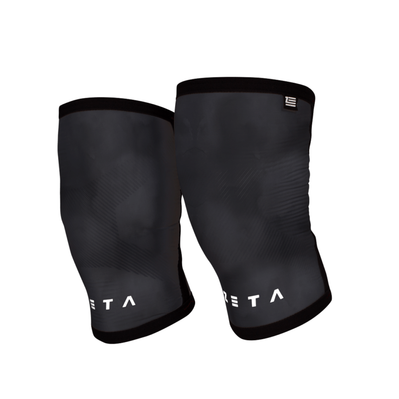 Elite 5mm Knee Sleeves Black Shades
