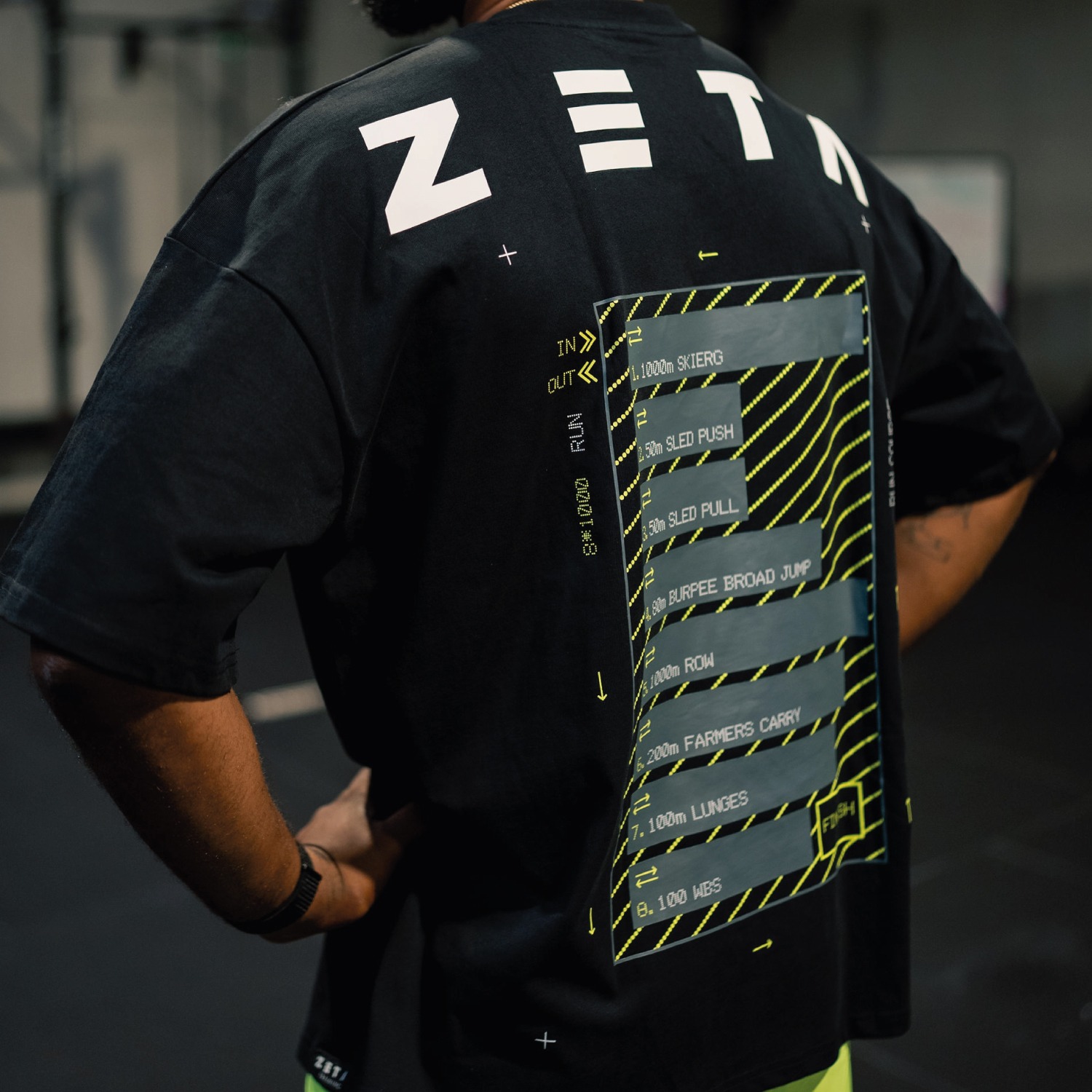 Oversize Heavy T-Shirt RoxRacer Black