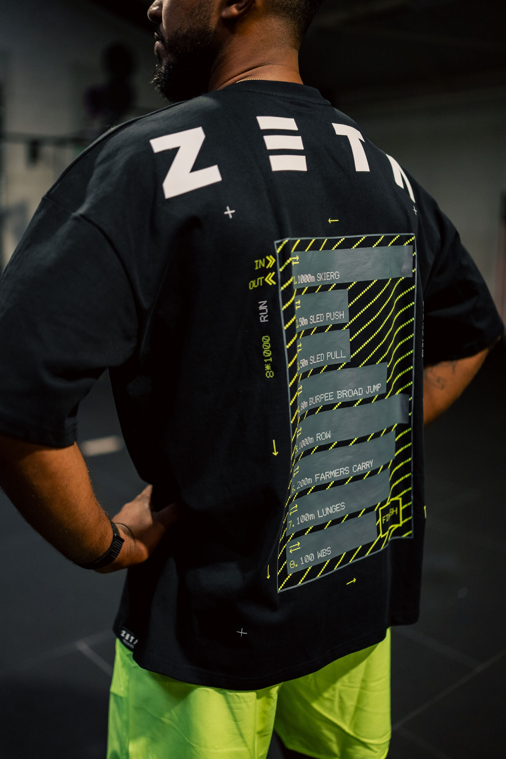 Oversize Heavy T-Shirt RoxRacer Black