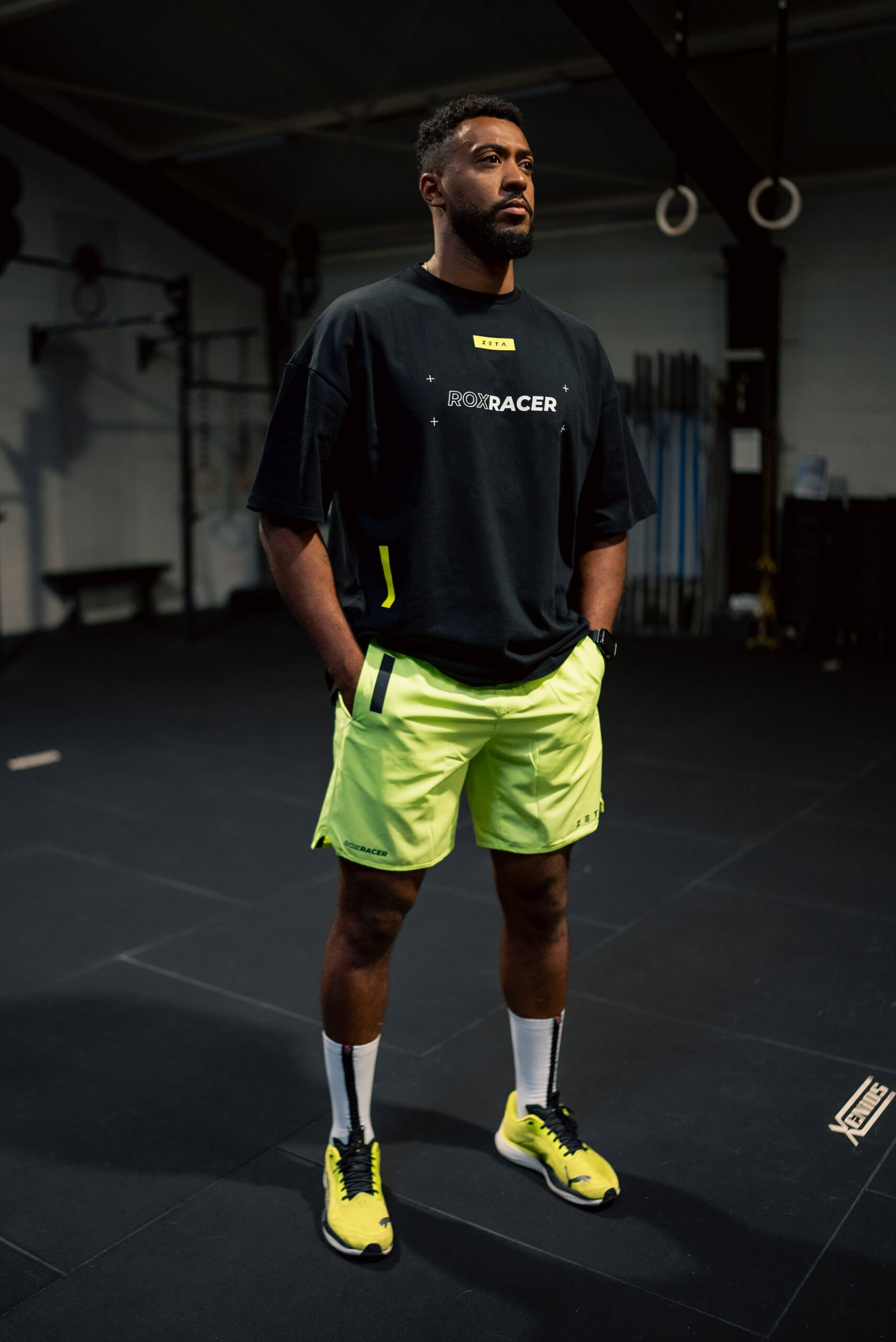 Rx Tech Shorts RoxRacer Fluo Yellow