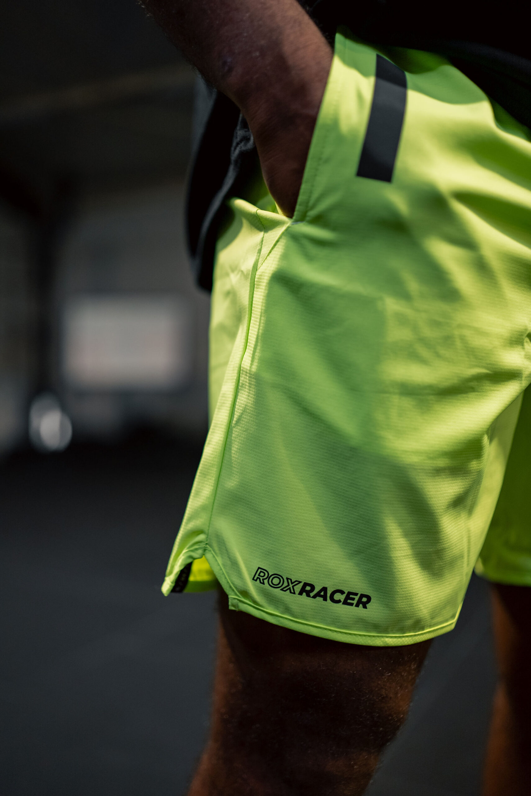 Rx Tech Shorts RoxRacer Fluo Yellow