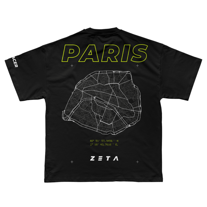 Oversize Heavy T-Shirt Paris RoxRacer