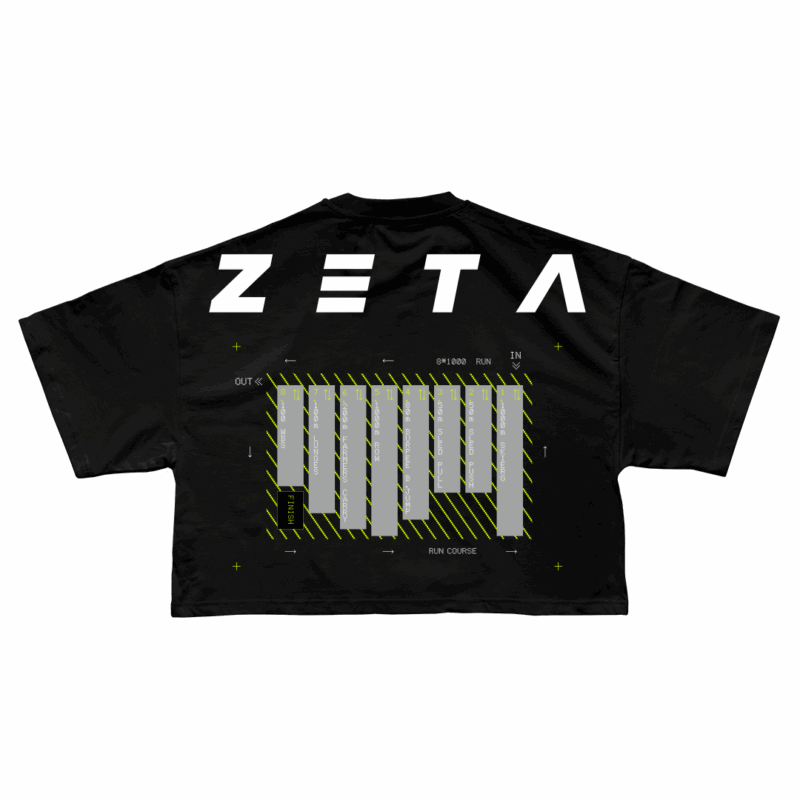 Oversize Heavy CROP T-Shirt Woman RoxRacer