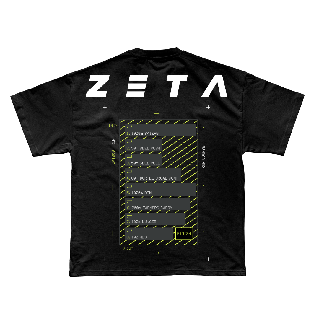 Oversize Heavy T-Shirt RoxRacer Black