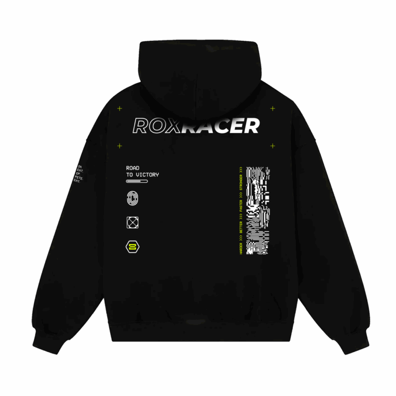 Elite Tech Hoodie RoxRacer Neon Fury
