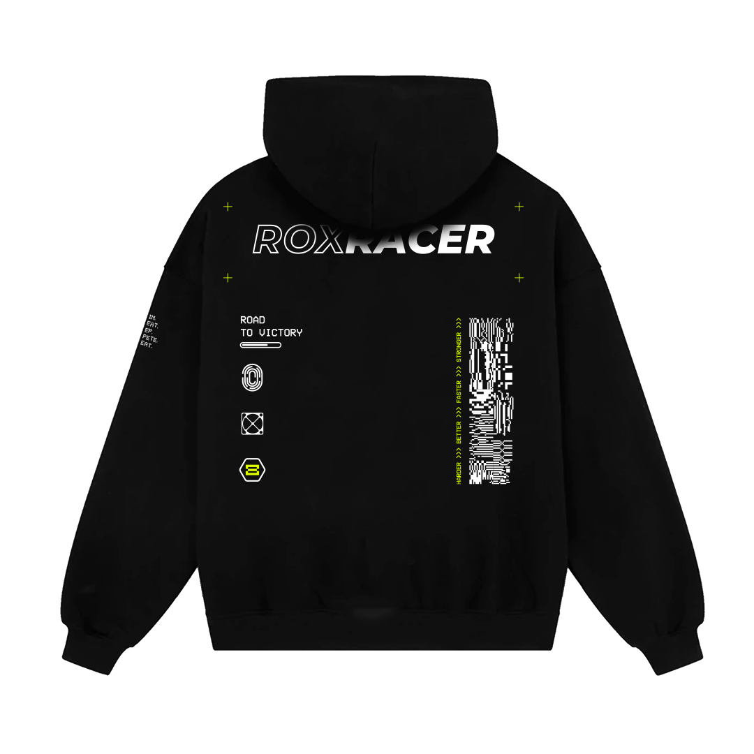 Elite Tech Hoodie RoxRacer Neon Fury
