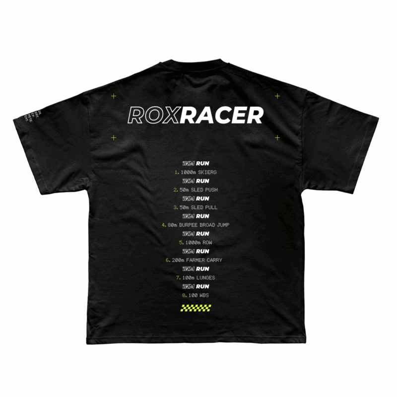 Oversize Heavy T-Shirt RoxRacer Finish Line