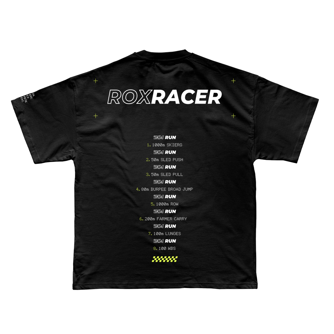 Oversize Heavy T-Shirt RoxRacer Finish Line