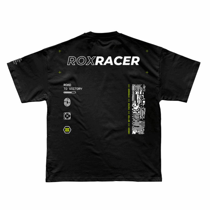 Oversize Heavy T-Shirt RoxRacer Neon Fury