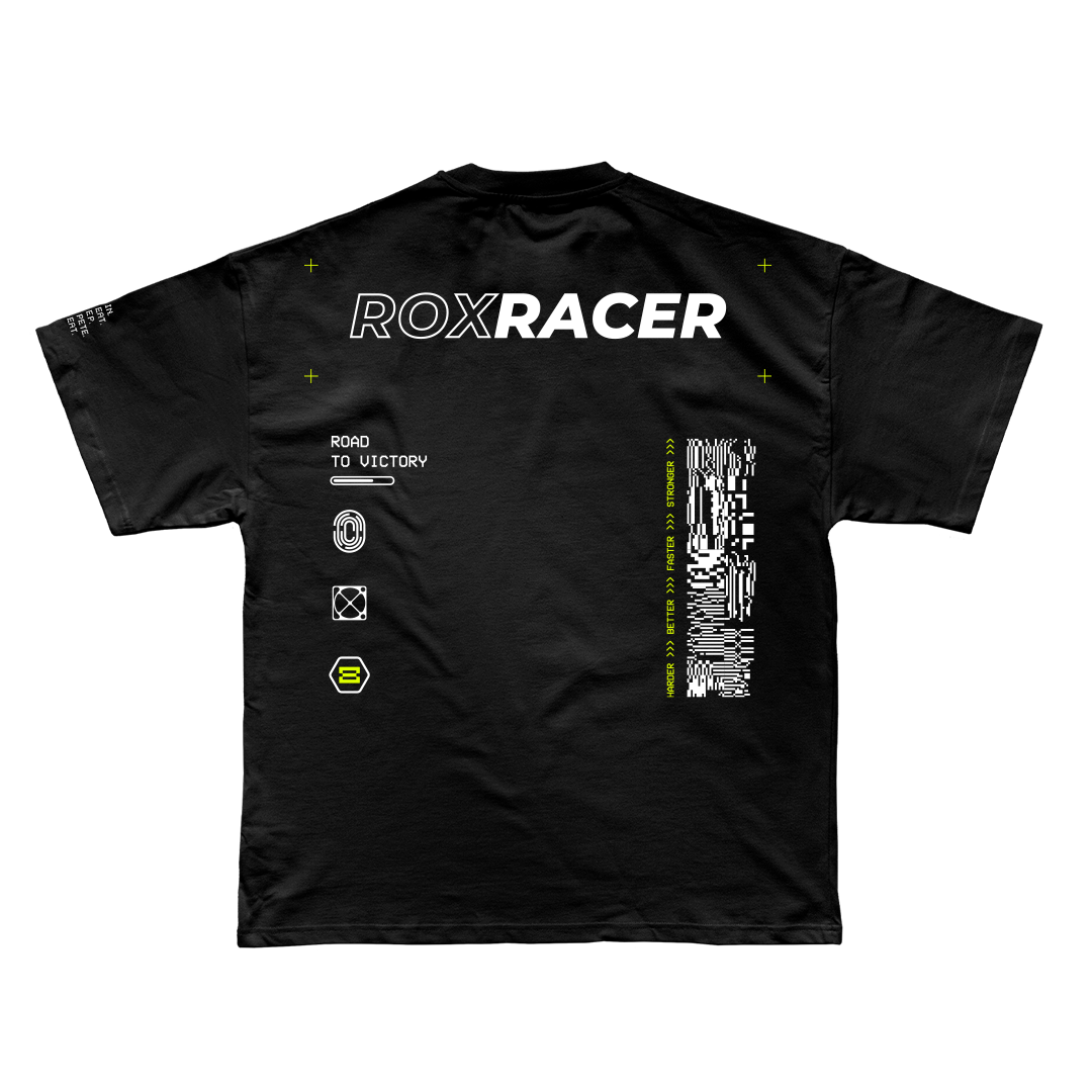 Oversize Heavy T-Shirt RoxRacer Neon Fury