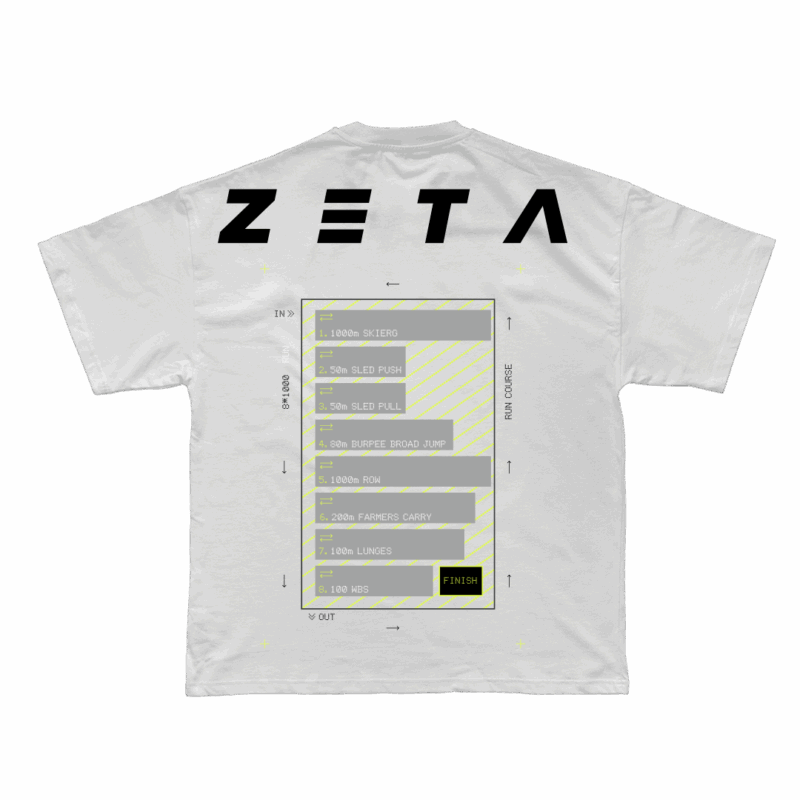 Oversize Heavy T-Shirt RoxRacer White