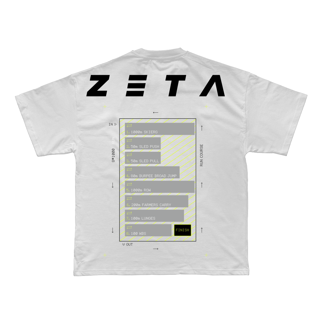 Oversize Heavy T-Shirt RoxRacer White